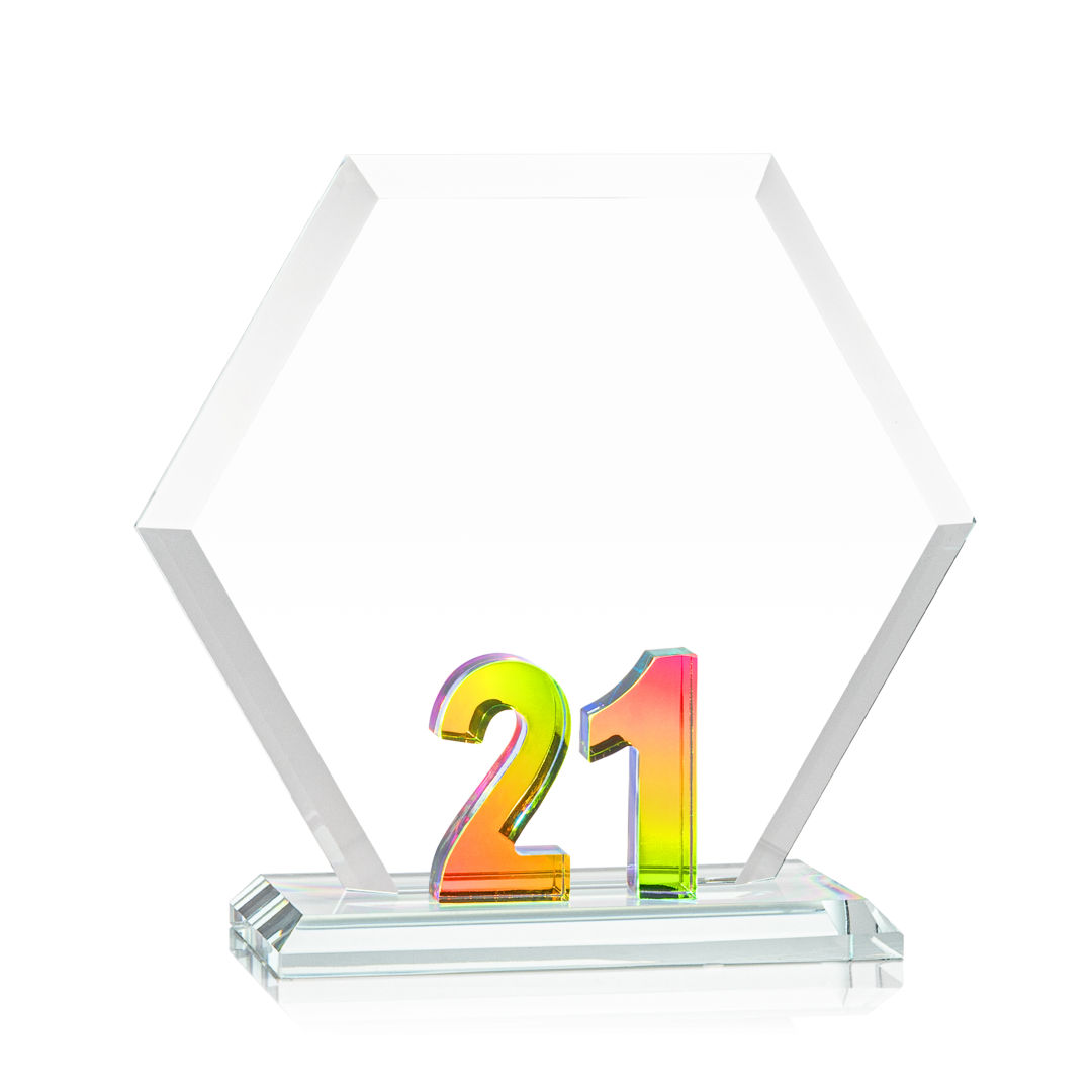 Riviera Milestone Award - Prismatic 15