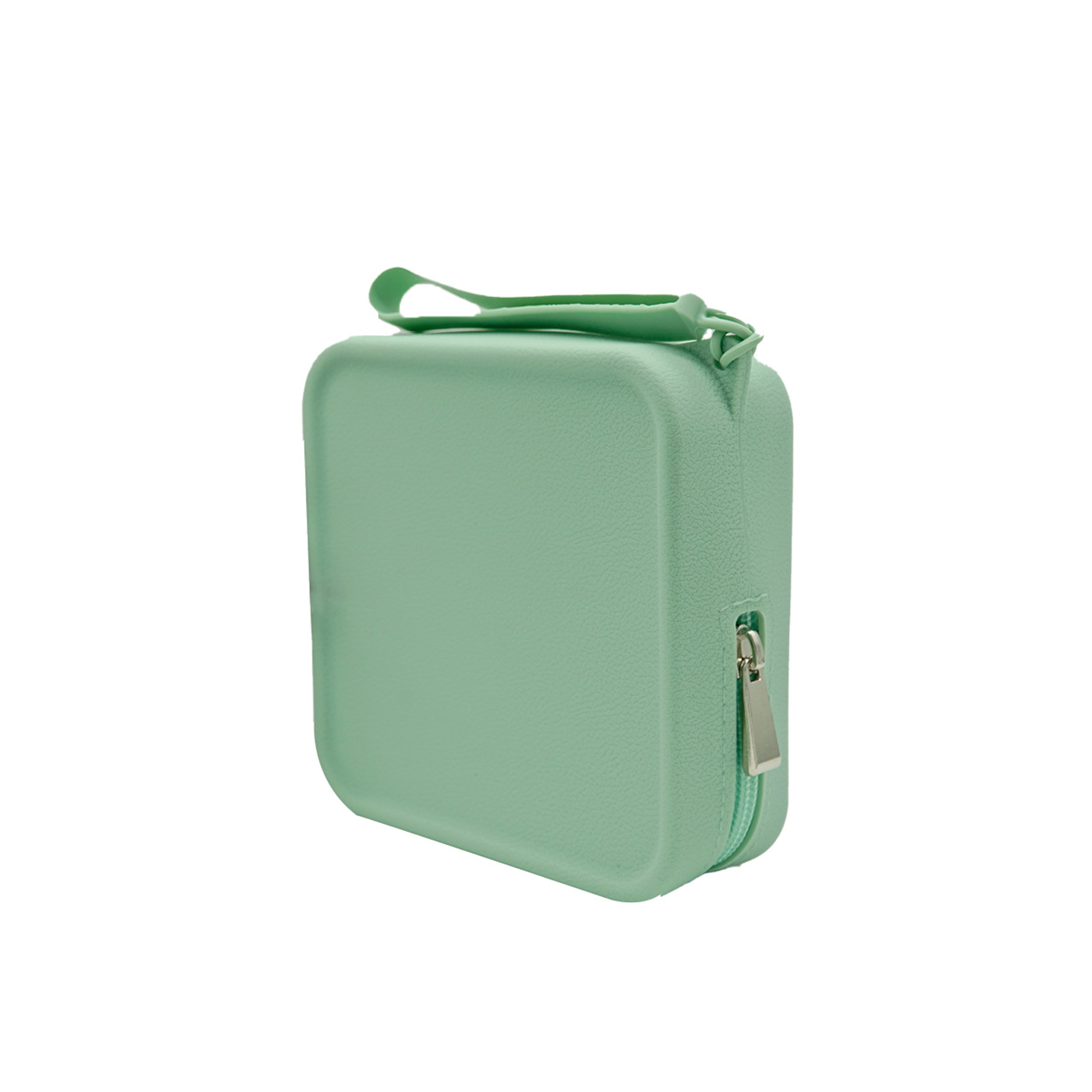Silicone Coin Bag With Zipper Portable Strap Friendly Case 5