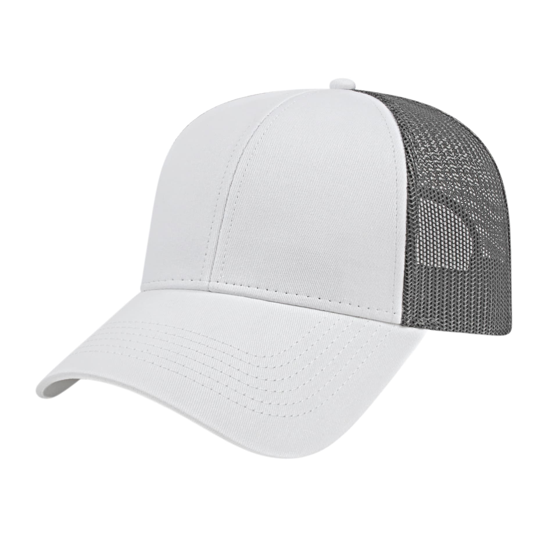 Cap America Two-Tone Trucker Mesh Back Cap 65