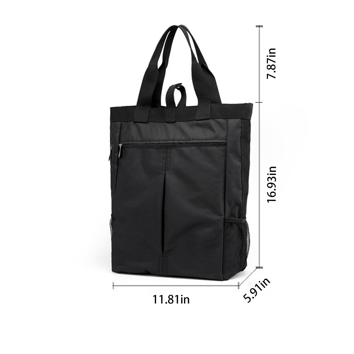 Nylon Tote Bag Customized for Men, custom tote bag with logo imprint 2