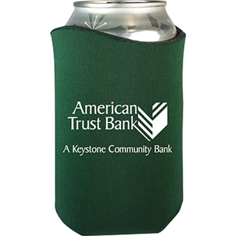 Curve can cooler with Four Color Process Imprint