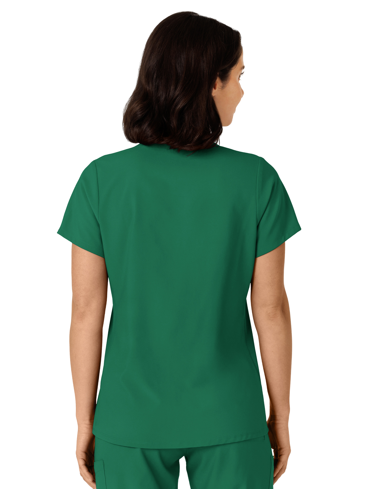 Wink - W123 - Women's Flex-n-Reach Side Panel V-Neck Top 16
