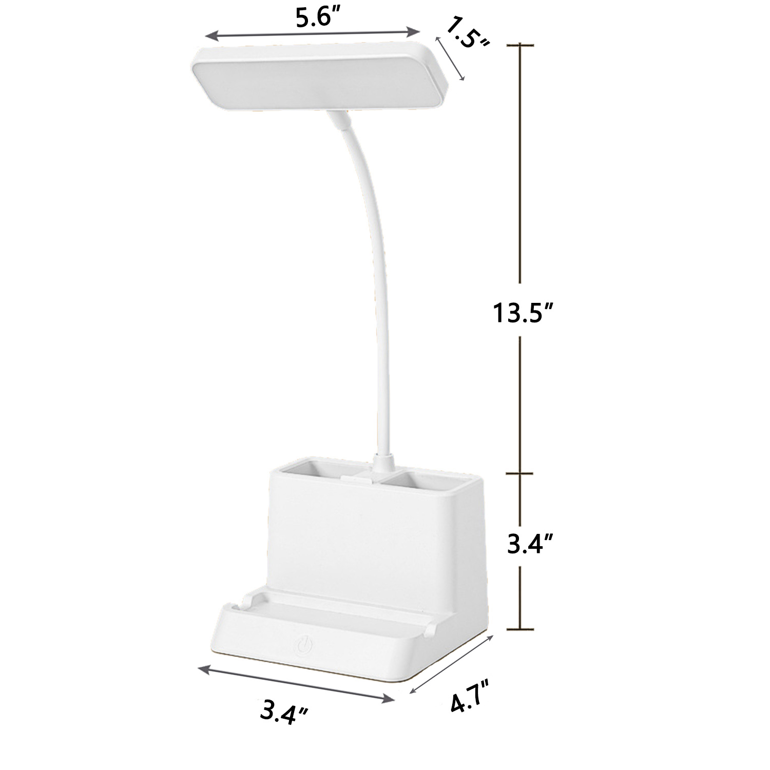 LED Desk Lamp with USB Charging Port 4