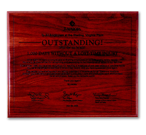 Wood Plaque 12" x 15" 5