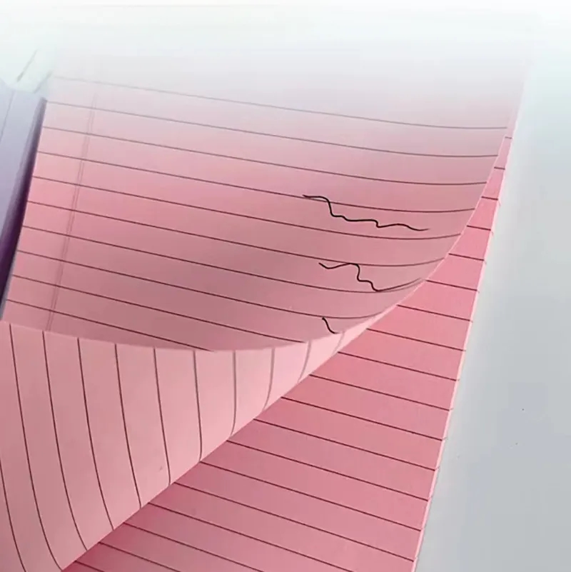 Custom Tearable B5 Color Letter Notepads 4