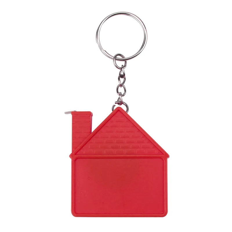House Shape Tape Measure With Key Chain 7