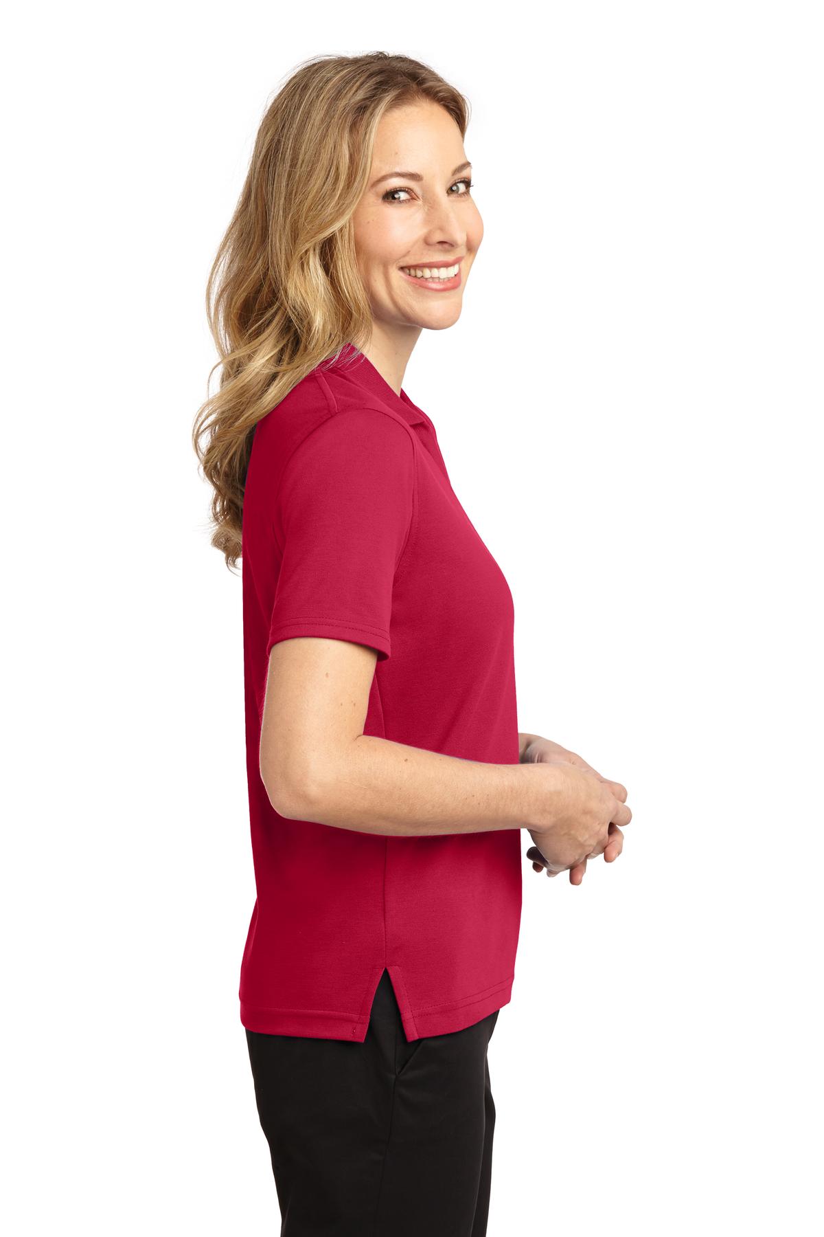 Port Authority Women's Rapid Dry Polo. L455 46