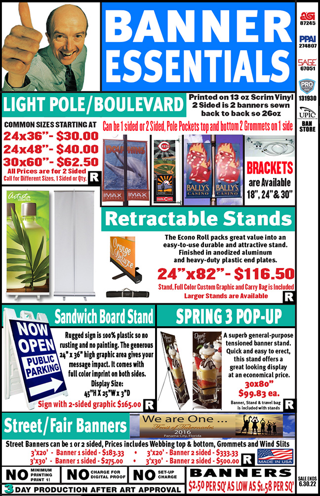 Full Color Banner 3'x8' - Vinyl 4