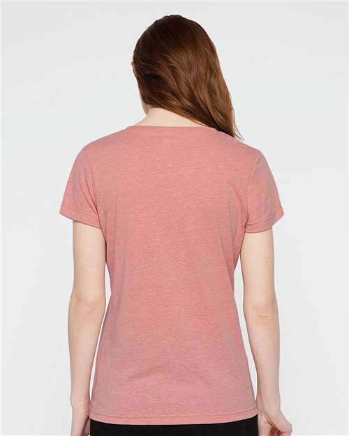 Women's Harborside Mélange V-Neck Tee - 3591 22