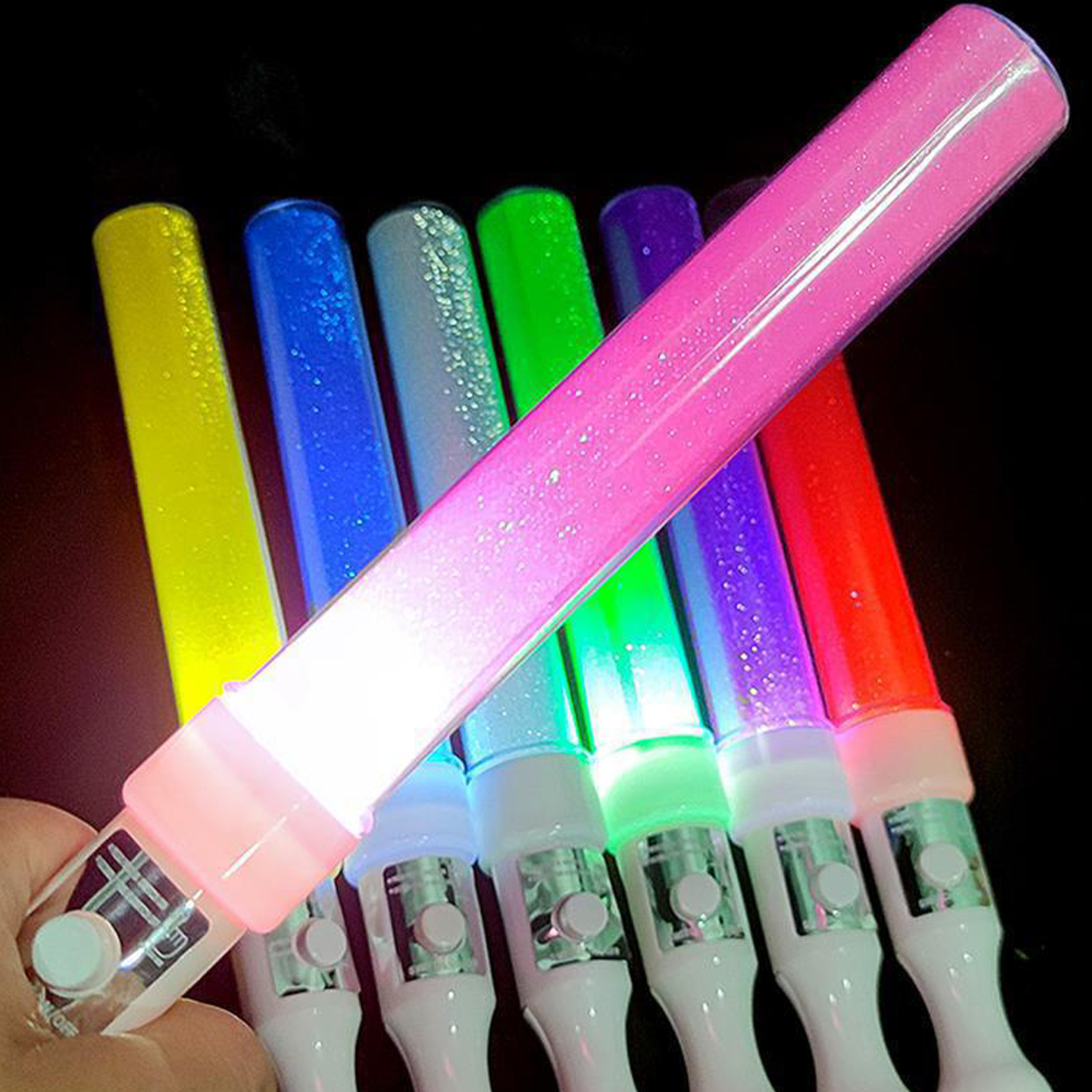 Custom Logo Multi-Mode LED Glow Stick for Concerts Parties 9
