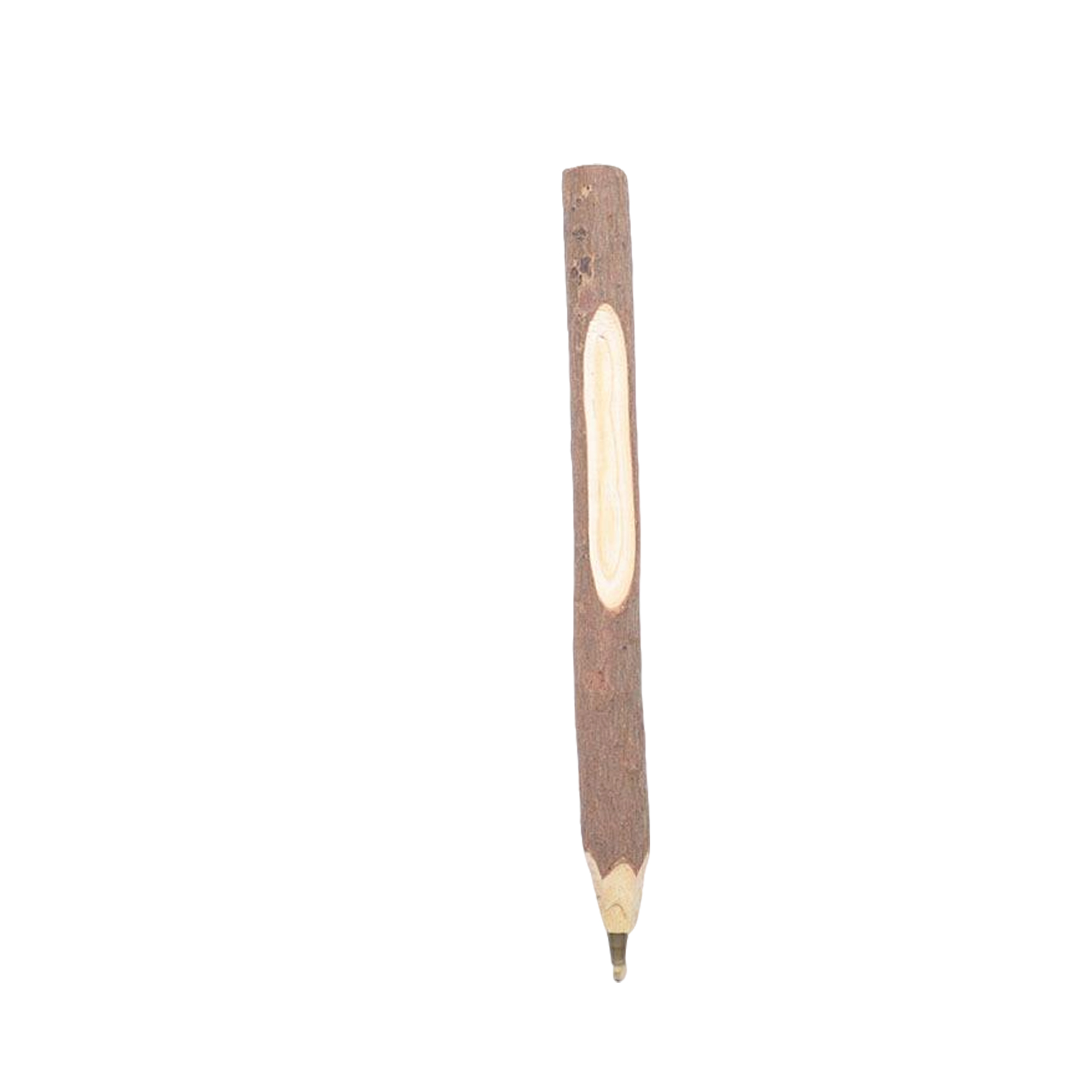 Natural Bark Ballpoint Pen Pencil Set 2