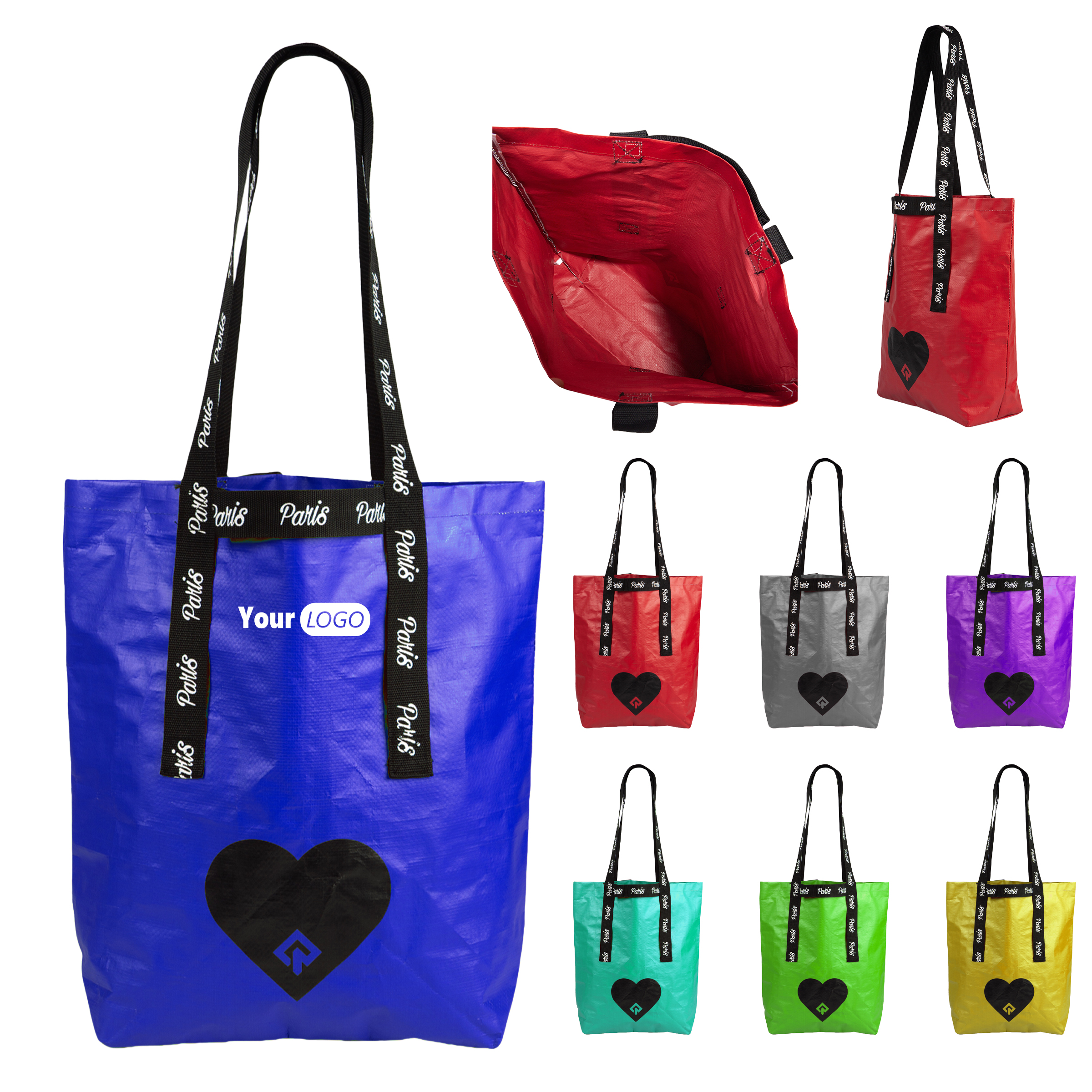 Non-Woven Polypropylene Chic Multi-Colored Charming Handbag ?C For The Bold And Stylish 1