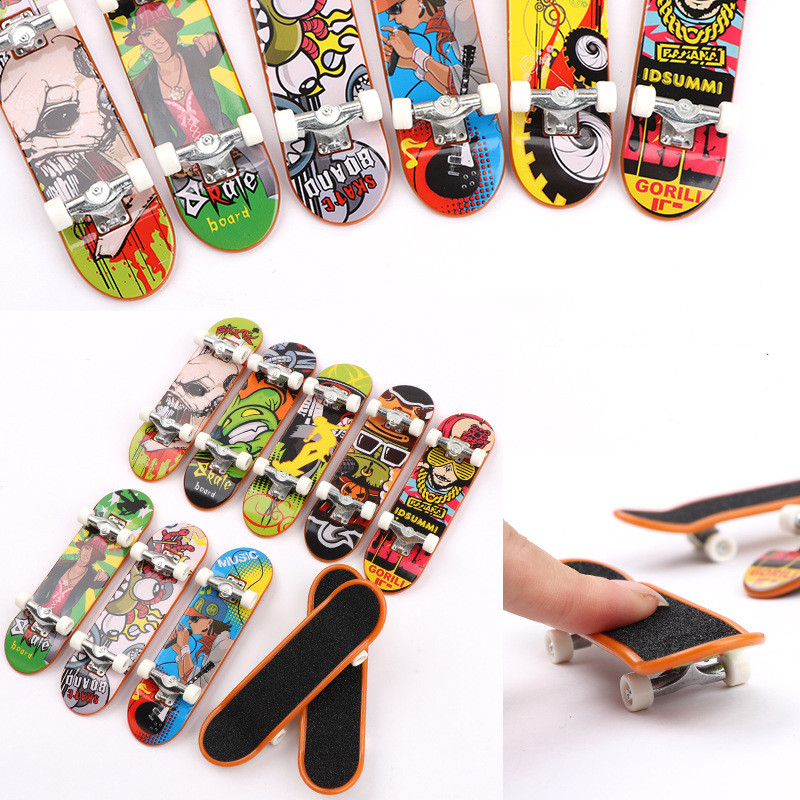 Customizable Logo Mini Finger Skateboards Kid Toys 1