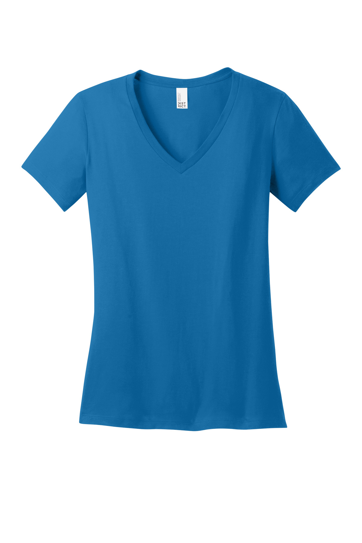 District - Women's Perfect Weight V-Neck Tee. DM1170L 183