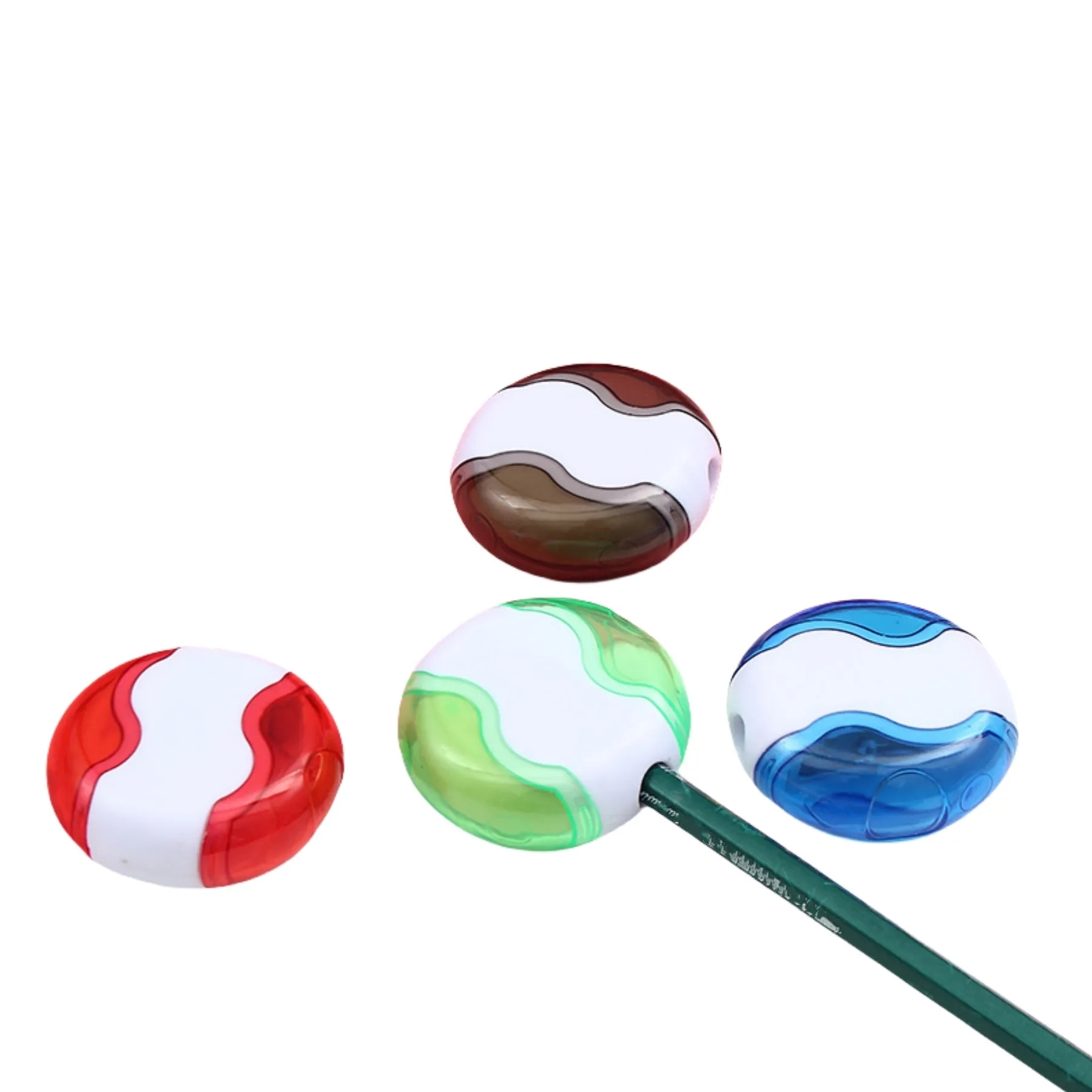 Round Pencil Sharpener & Eraser 1