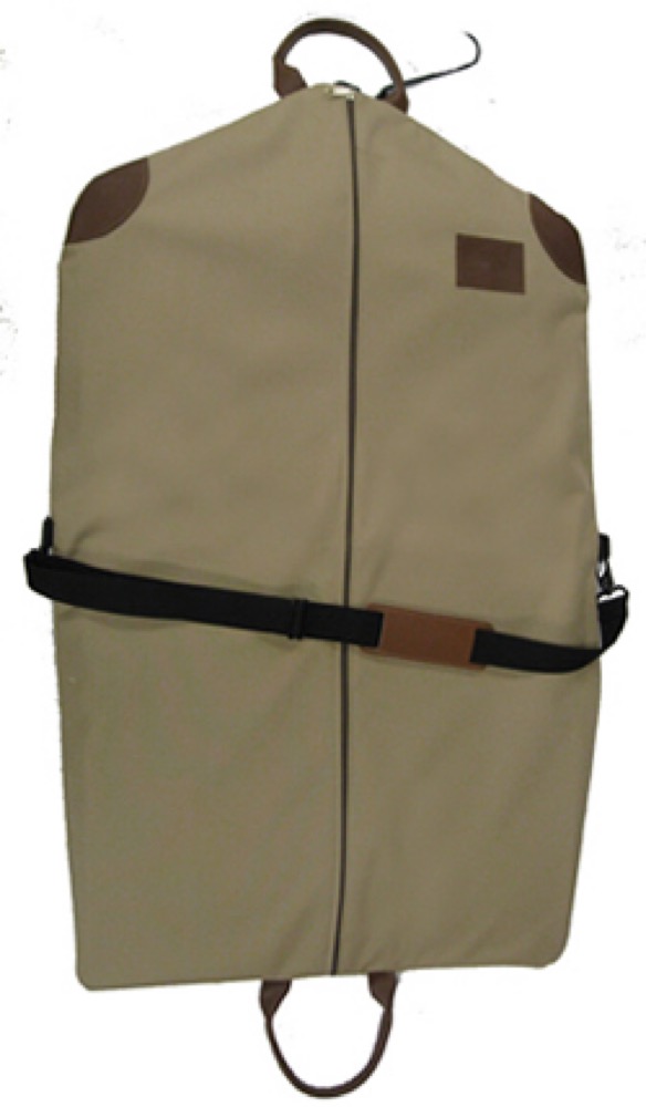 USA Made 600 Denier Polyester Leather Trim Garment Bag 2