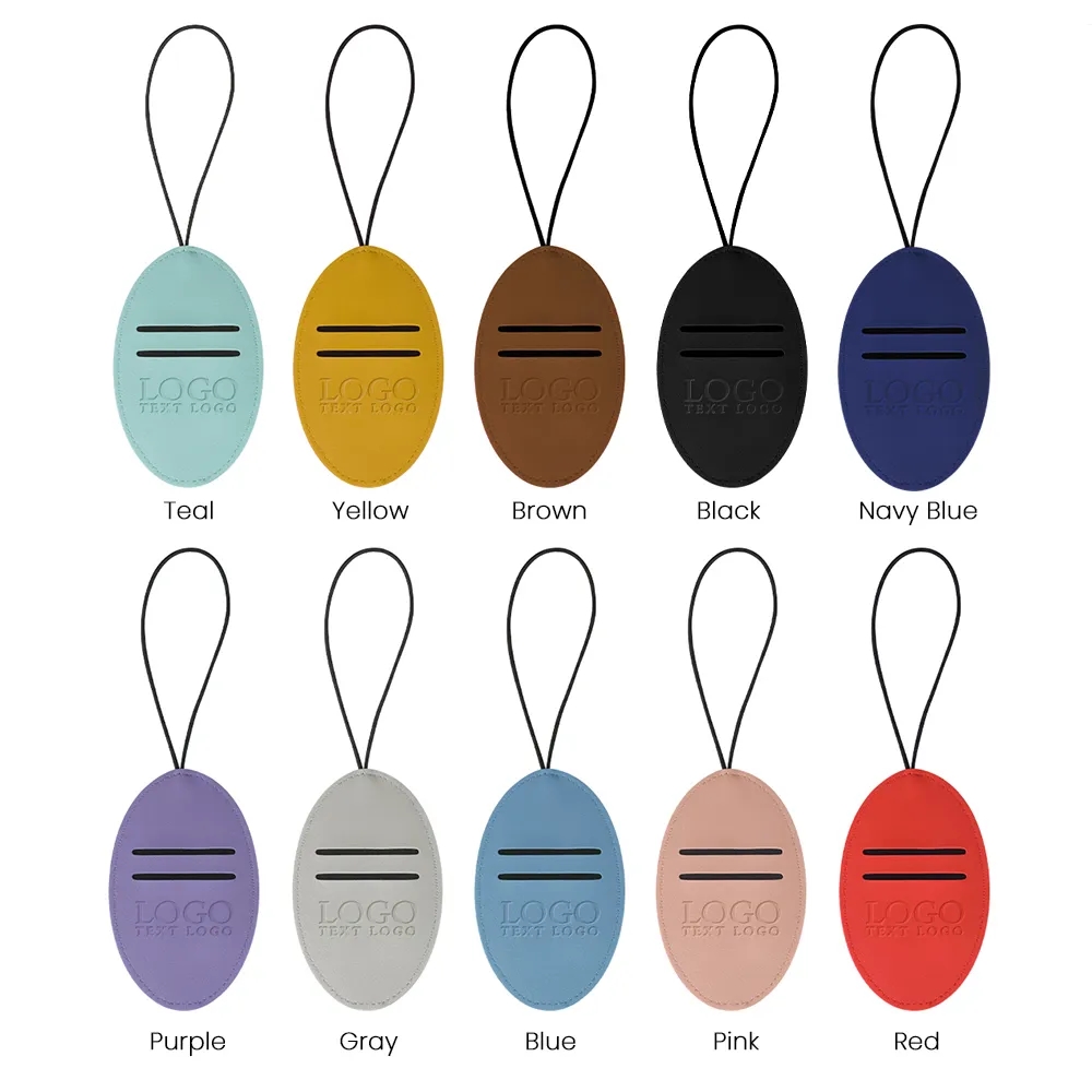 Vegan Leather Luggage Tags 25