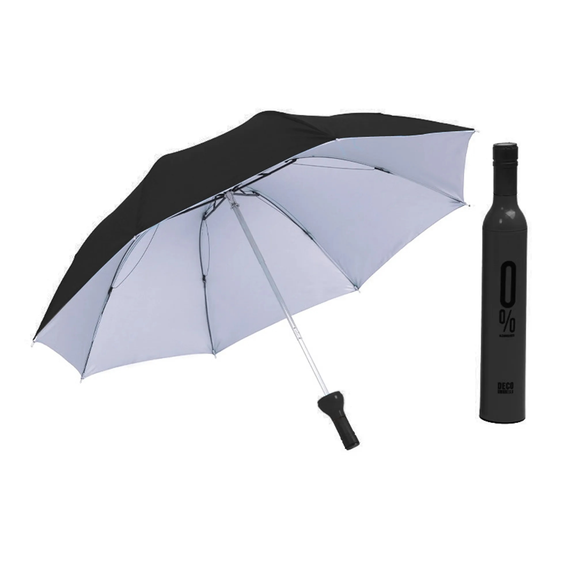 Creative Wine Bottle Shaped Umbrella 8