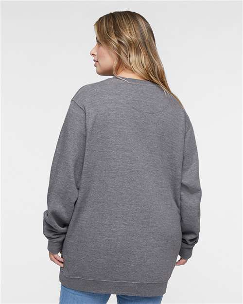 Unisex Elevated Fleece Crewneck Sweatshirt - 6925 100