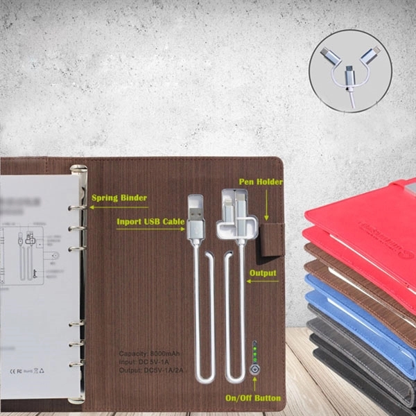 Multi-Functional Loose Leaf Notebook 3