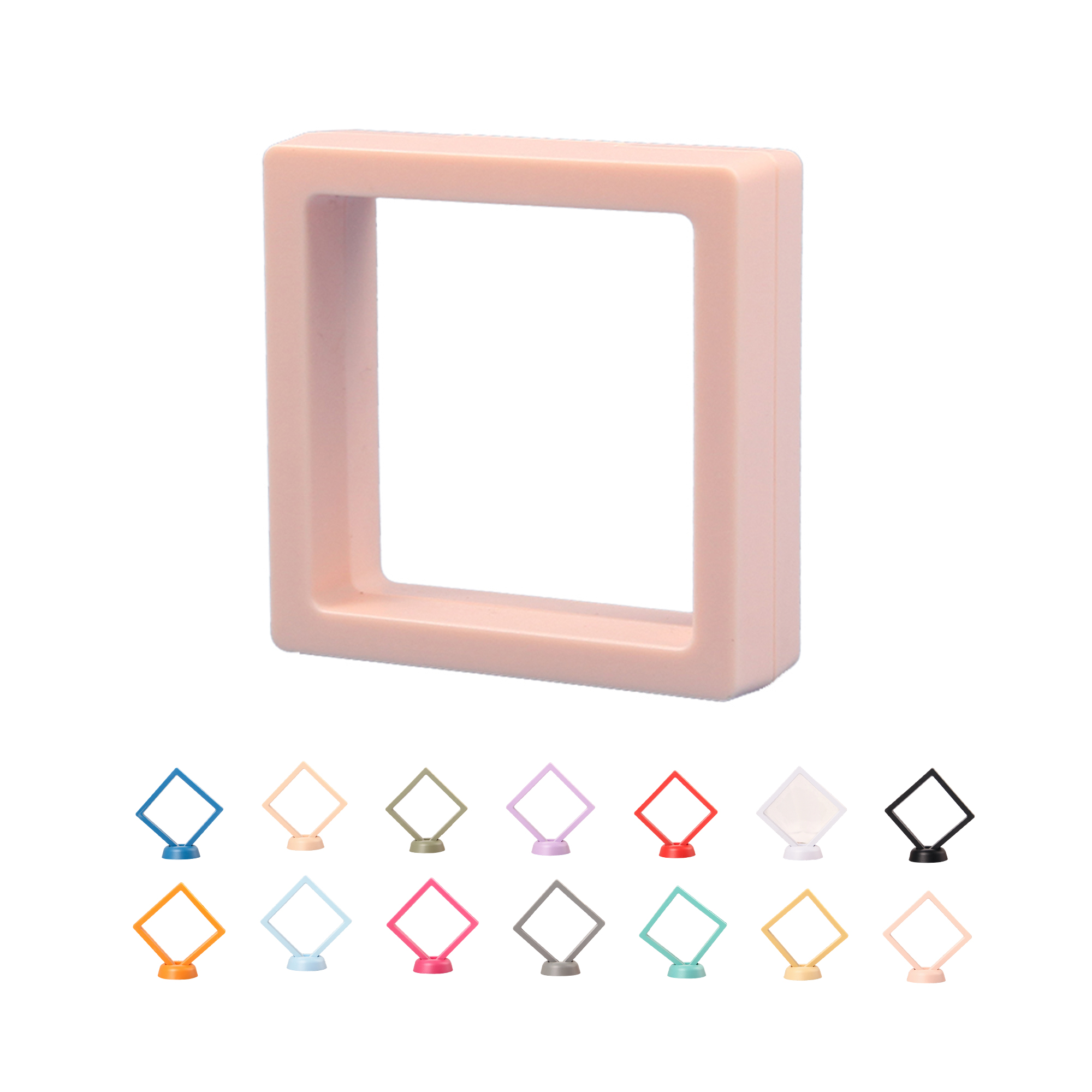ABS Plastic Display Frame With PE Film Transparent Holder 11