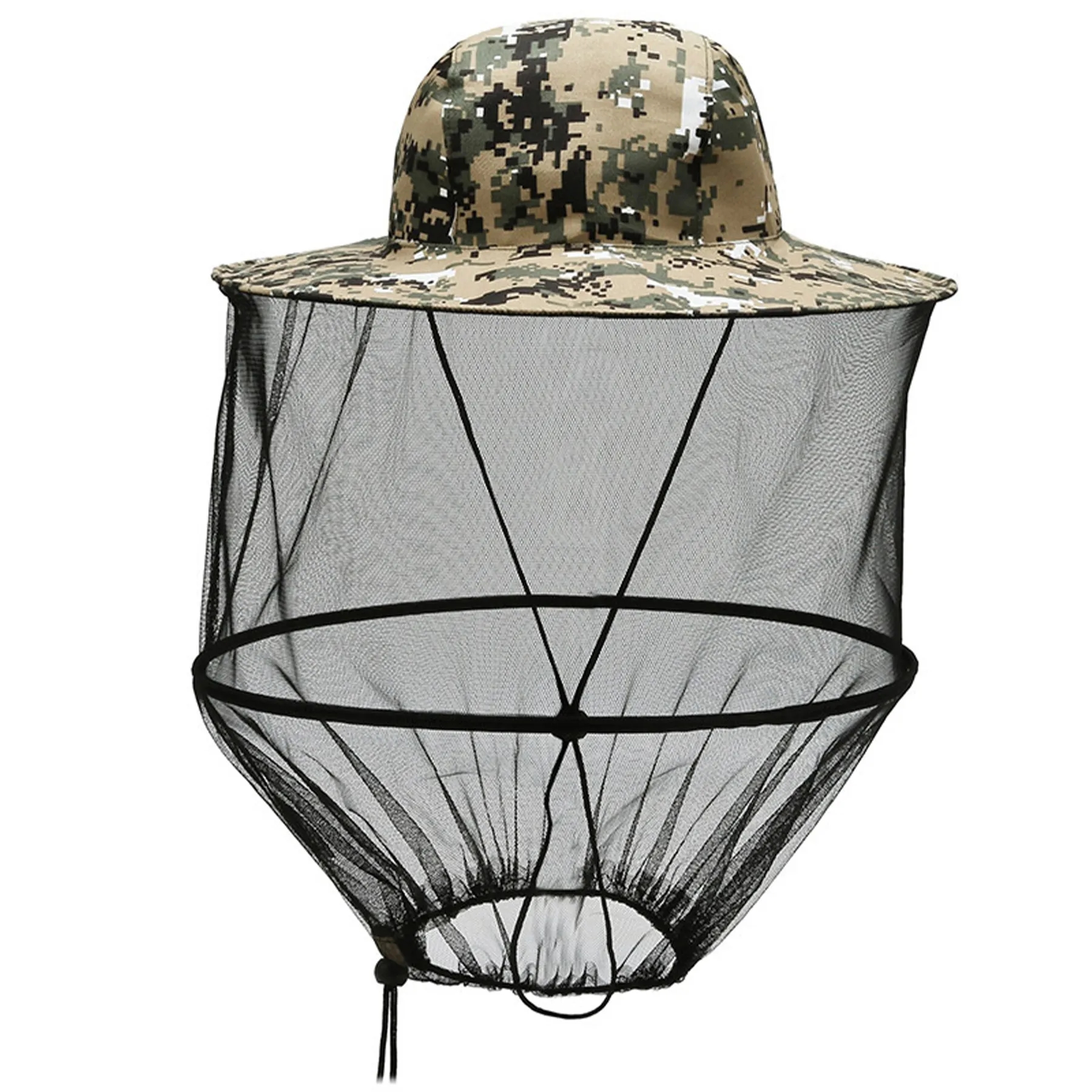 Polyester Portable Sunshade And Sun Protection Fishing Hat 8