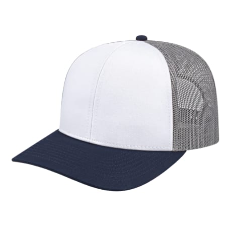 Cap America Poly/Cotton Trucker Mesh Back Cap 419