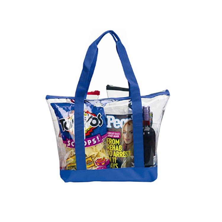 Clear Zipper Tote 7
