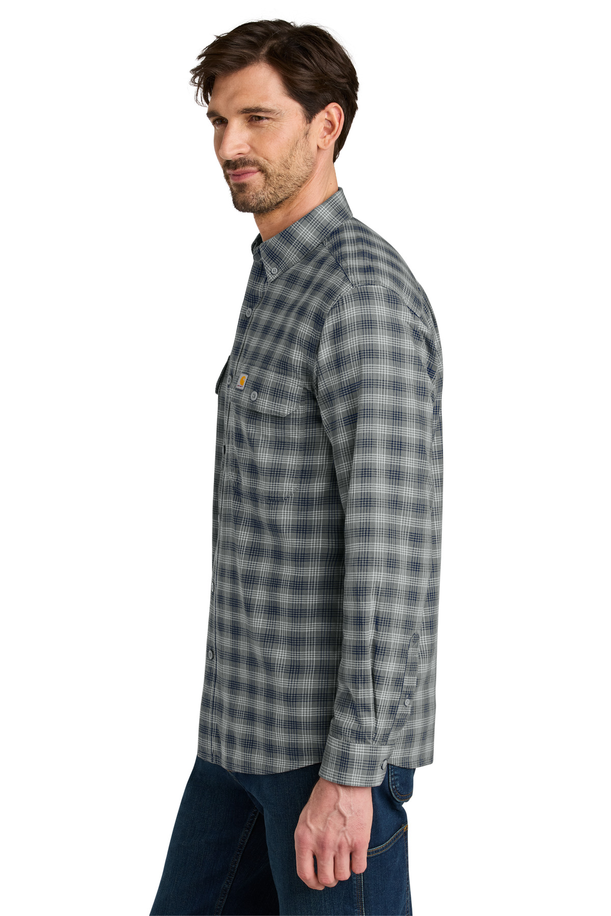 Carhartt Rugged Flex Plaid Long Sleeve Shirt CT107109 7