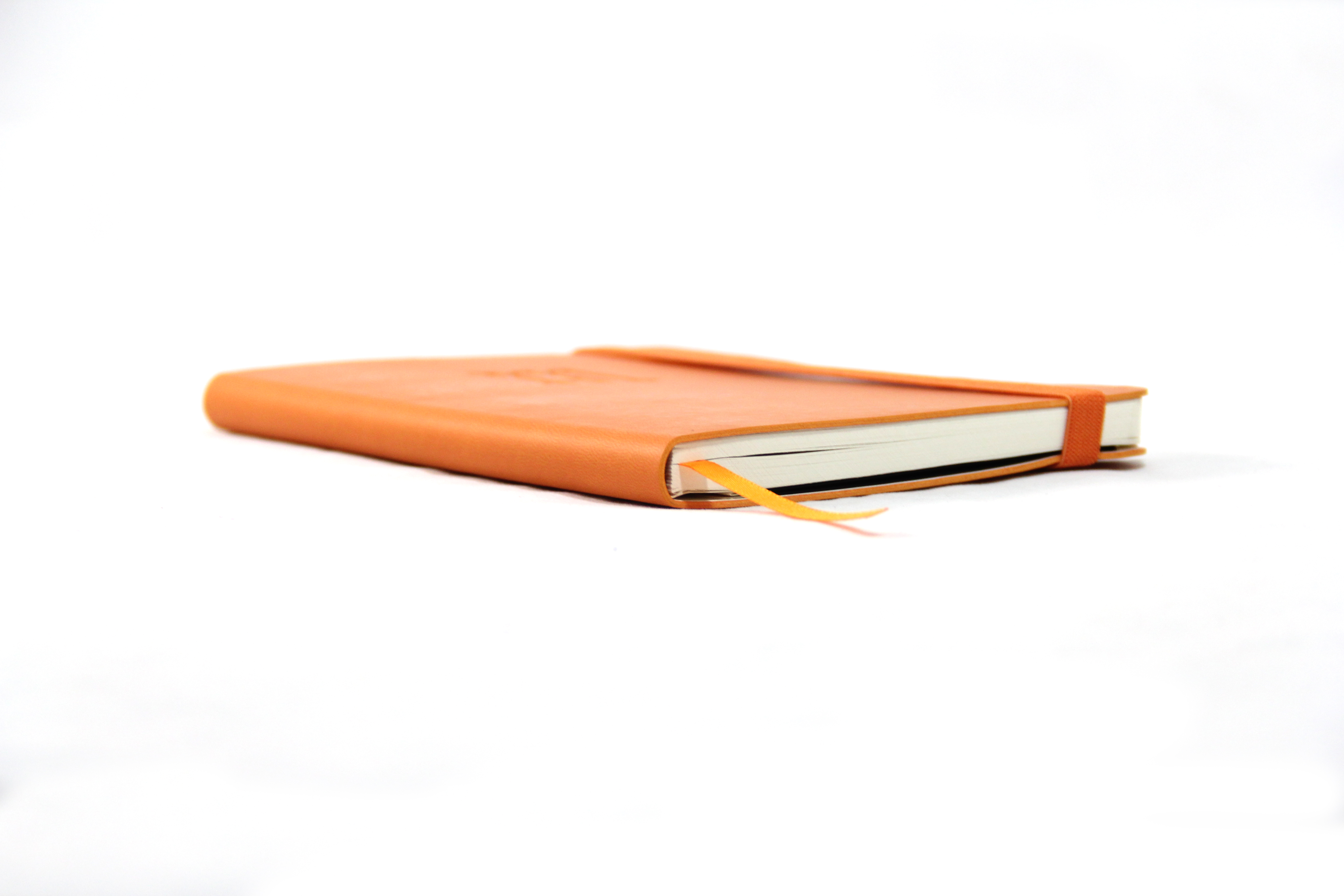 Pavia Orange Soft Cover Journal 8.5" x 5.5" 1