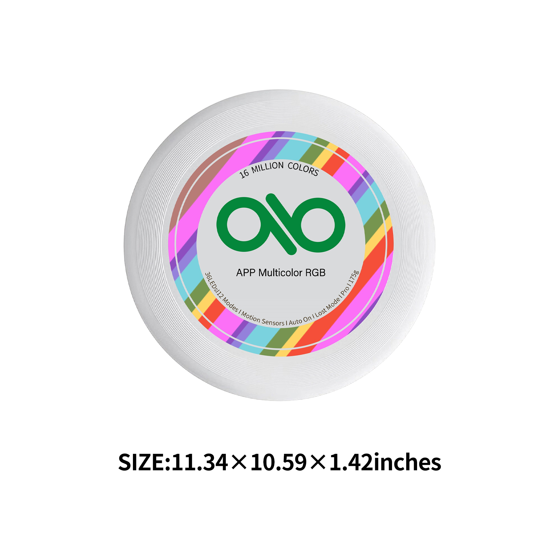 Flying Disc - 16 Million Color RGB 3