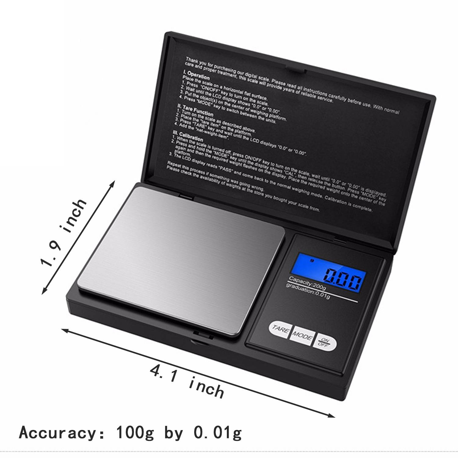 Weight Gram Precision Digital Pocket Scale 4