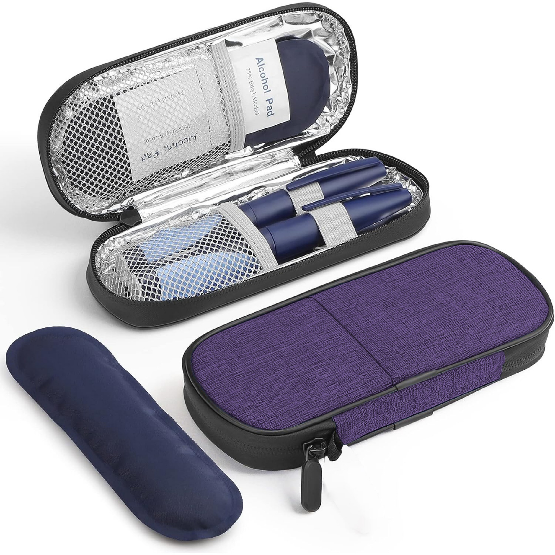 Diabetic Medication Organizer with 2 Ice Packs 4