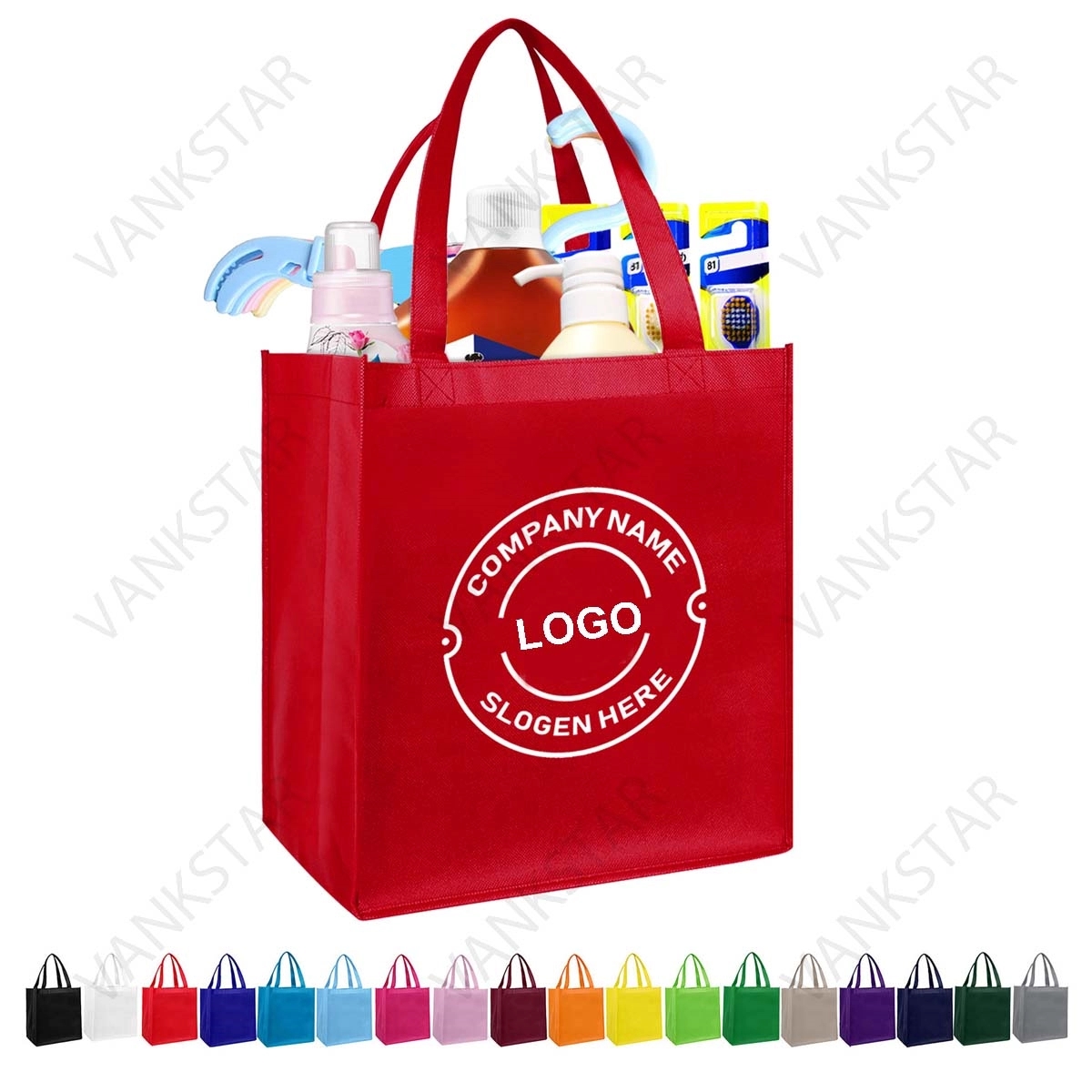 Non-Woven Foldable Shopping Tote Bag 1