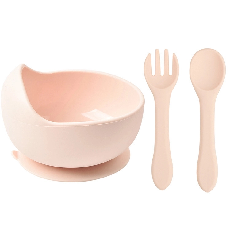 Silicone Suction Bowls for Baby with Spoon and Fork 29
