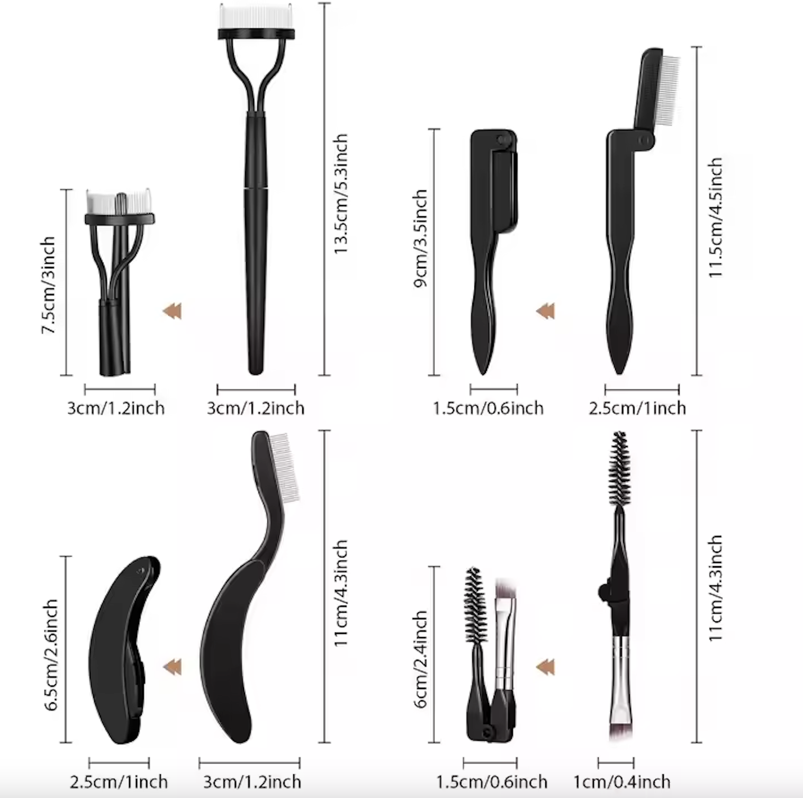 Eyebrow Comb Set 2