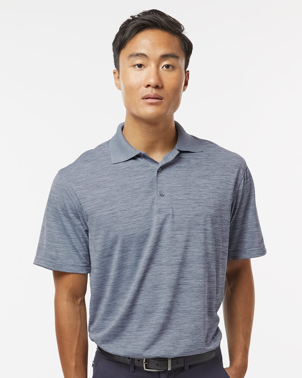 Men's Dakota Striated Heather Polo - 130 49