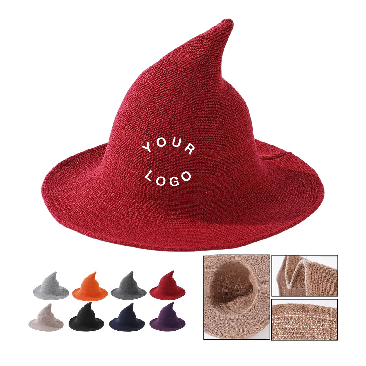 Lightweight Halloween Witch Hat for Parties 3