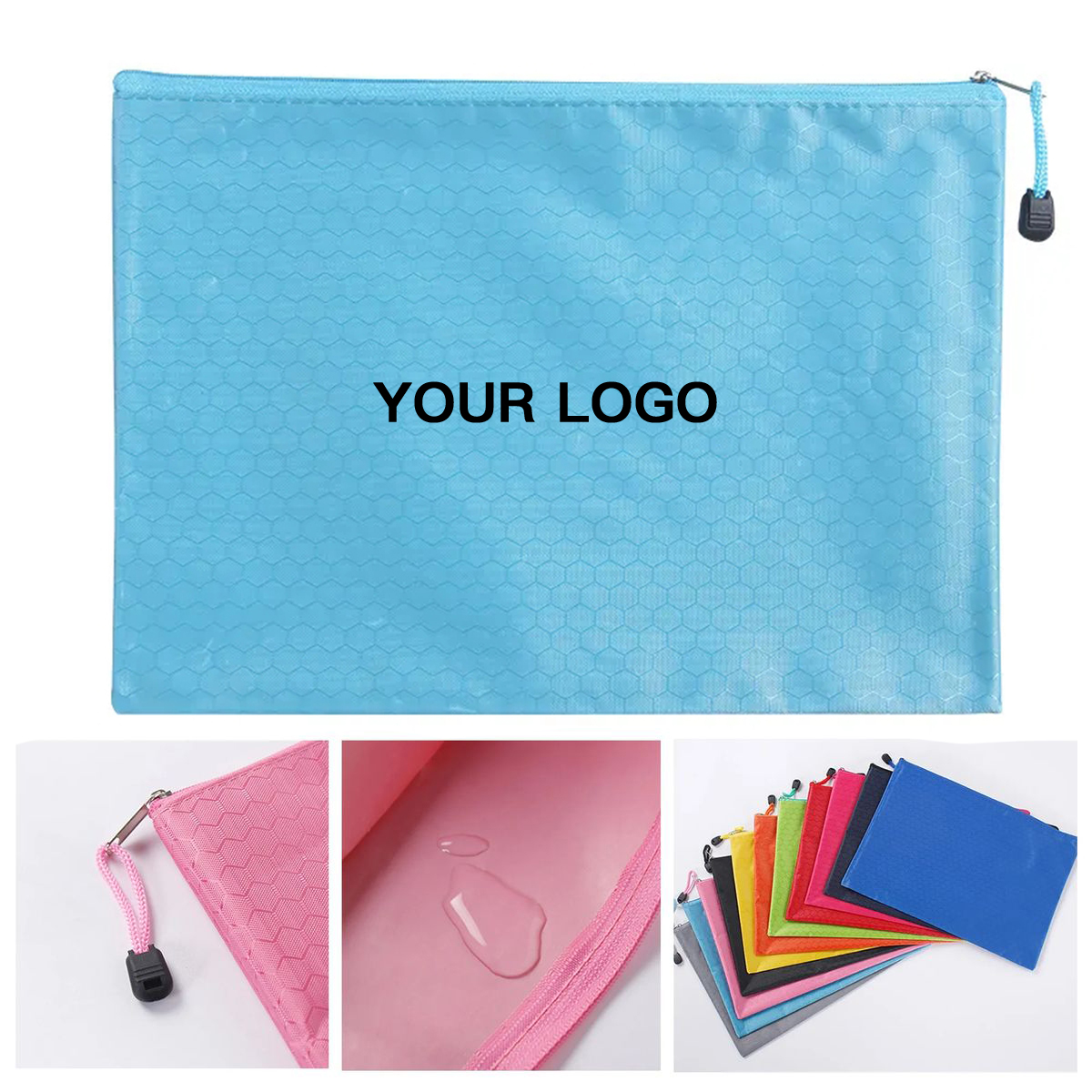 Oxford Zipper Bag Waterproof for Office Use 9