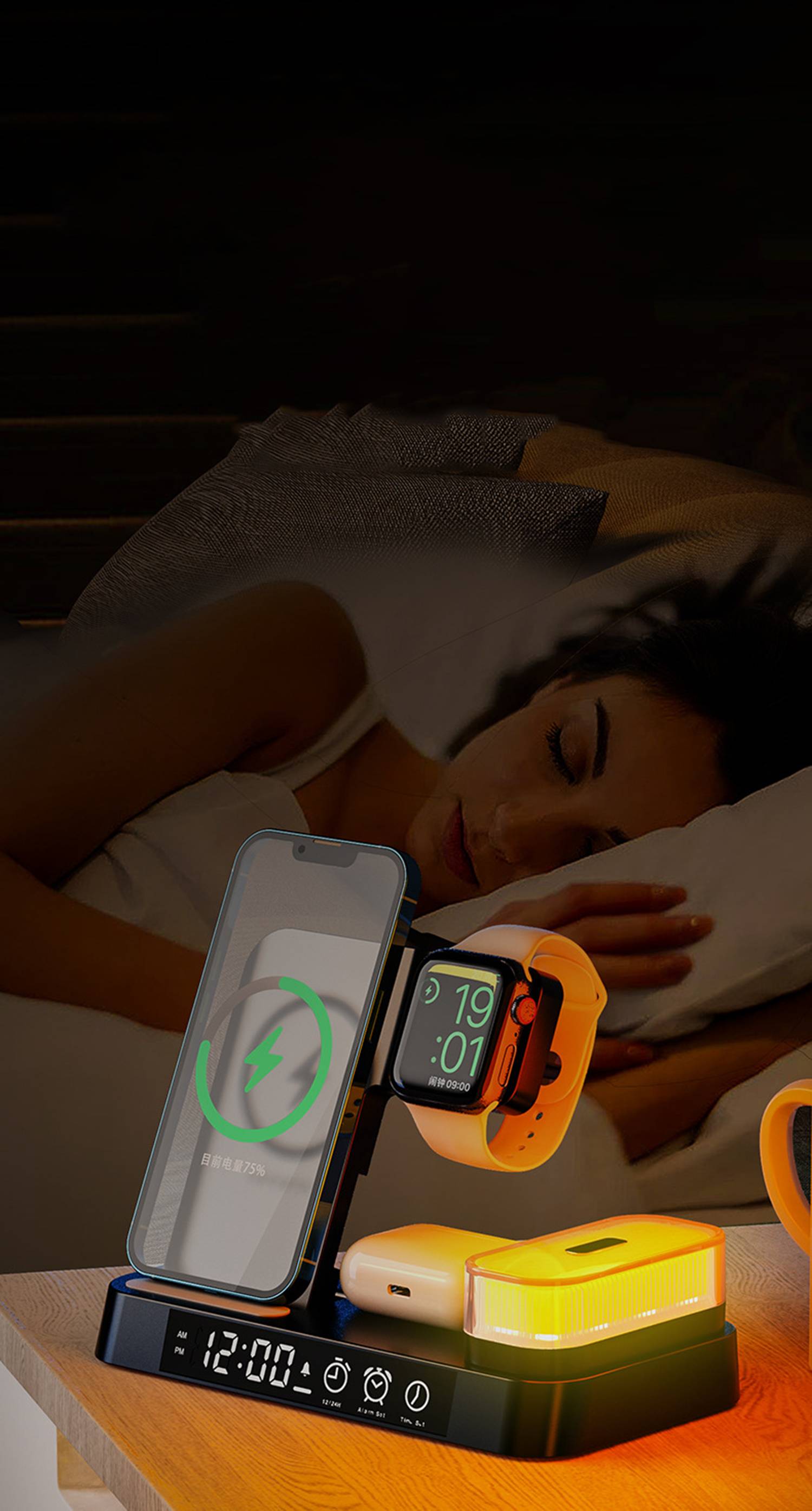 3 in 1 Mag-Safe Wireless Fast Charger 1