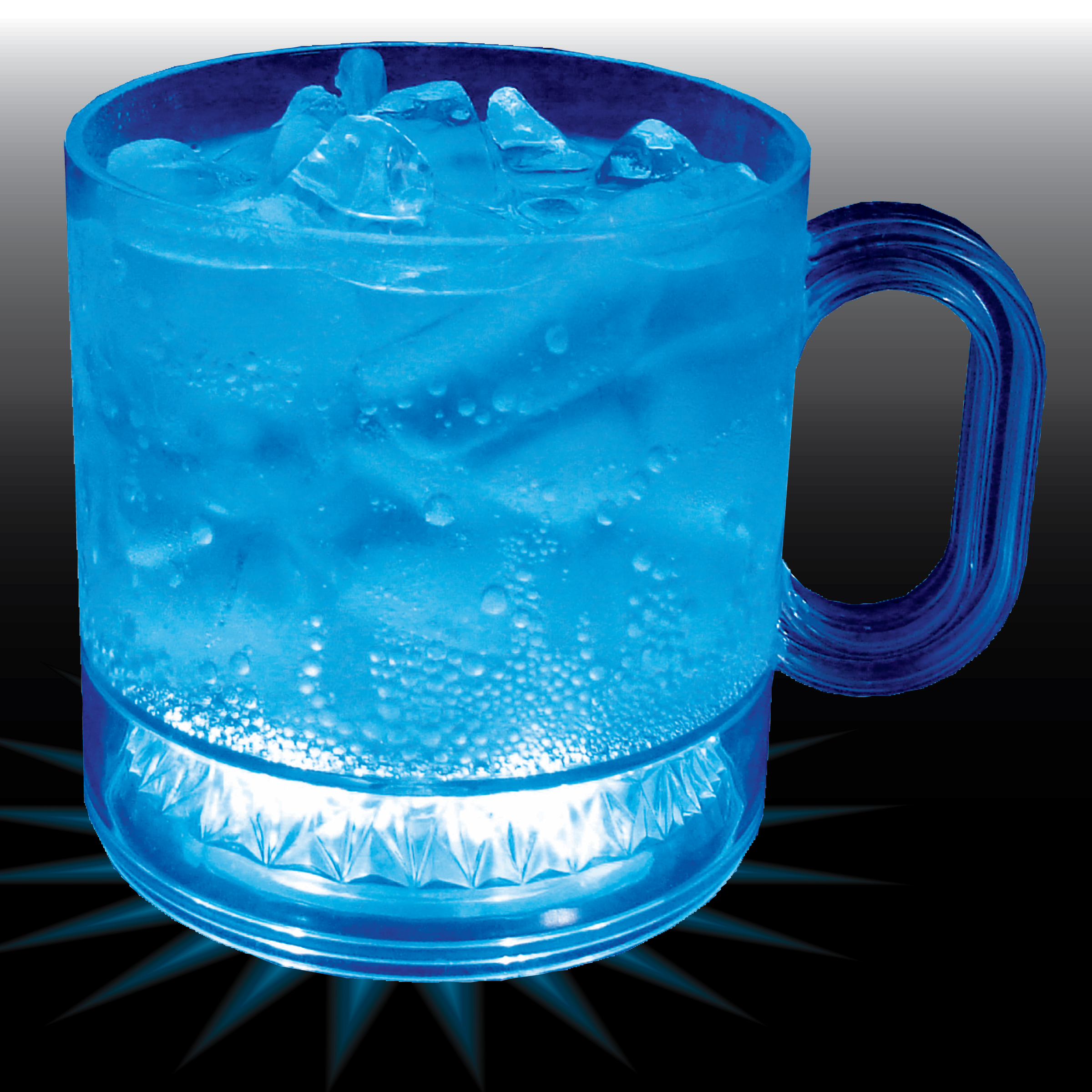 12oz Lites Up Plastic Coffee Mug with Handle 12