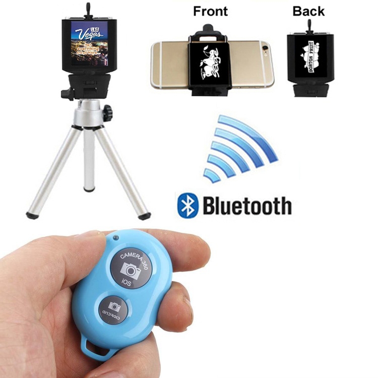 iBank ® Universal Smartphone Camera Tripod + Bluetooth Shutter 2