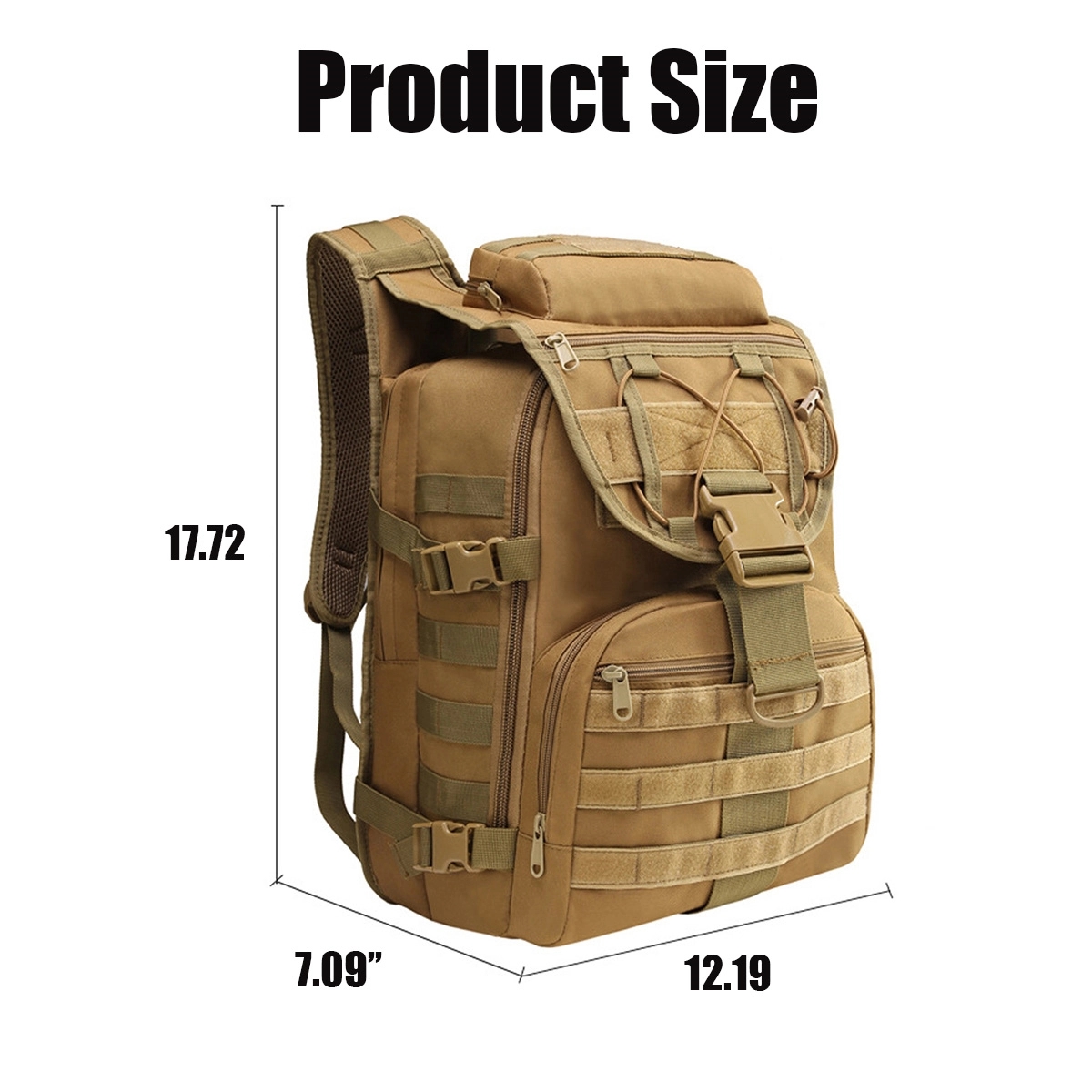 Custom Military Tactical Assault Trekking Backpack 6