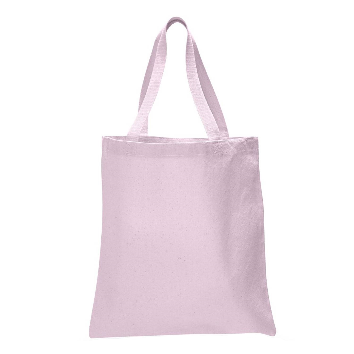 12 oz. Cotton Canvas Tote Bag with Web Handles 9
