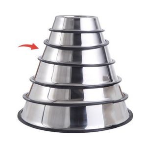 21cm Metal Pet Food Bowl 8
