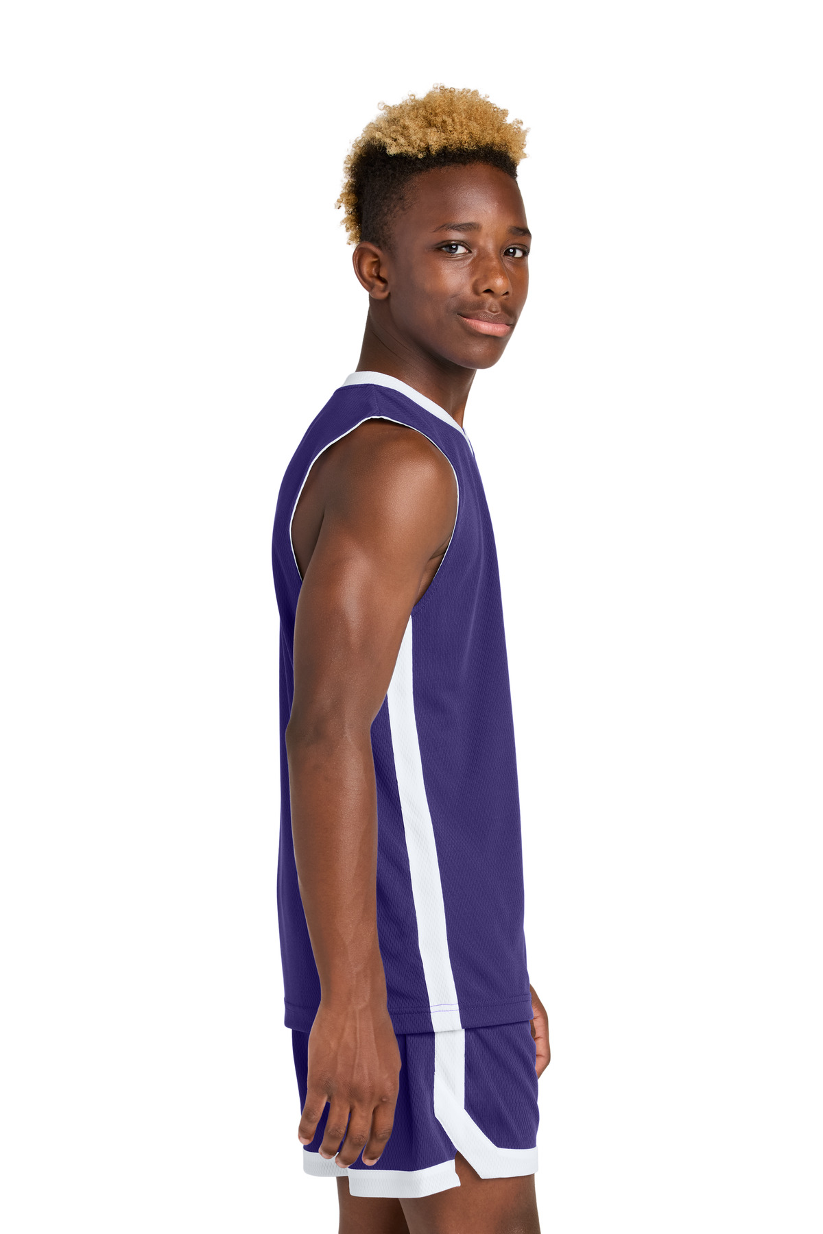 Sport-Tek Youth Rival Basketball Rev Jersey YST900 4