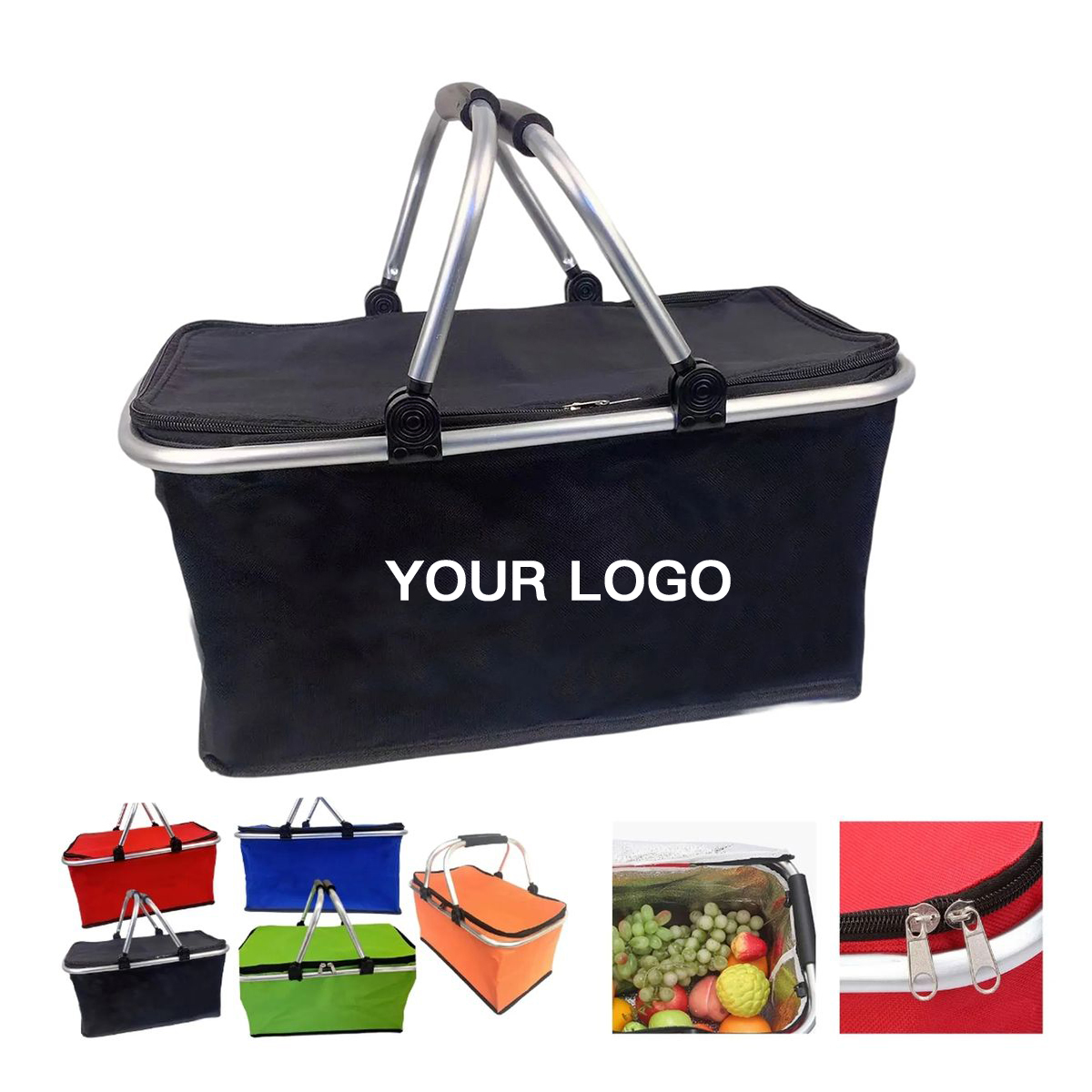 Outdoor Cooler Tote with Aluminum Frame 4