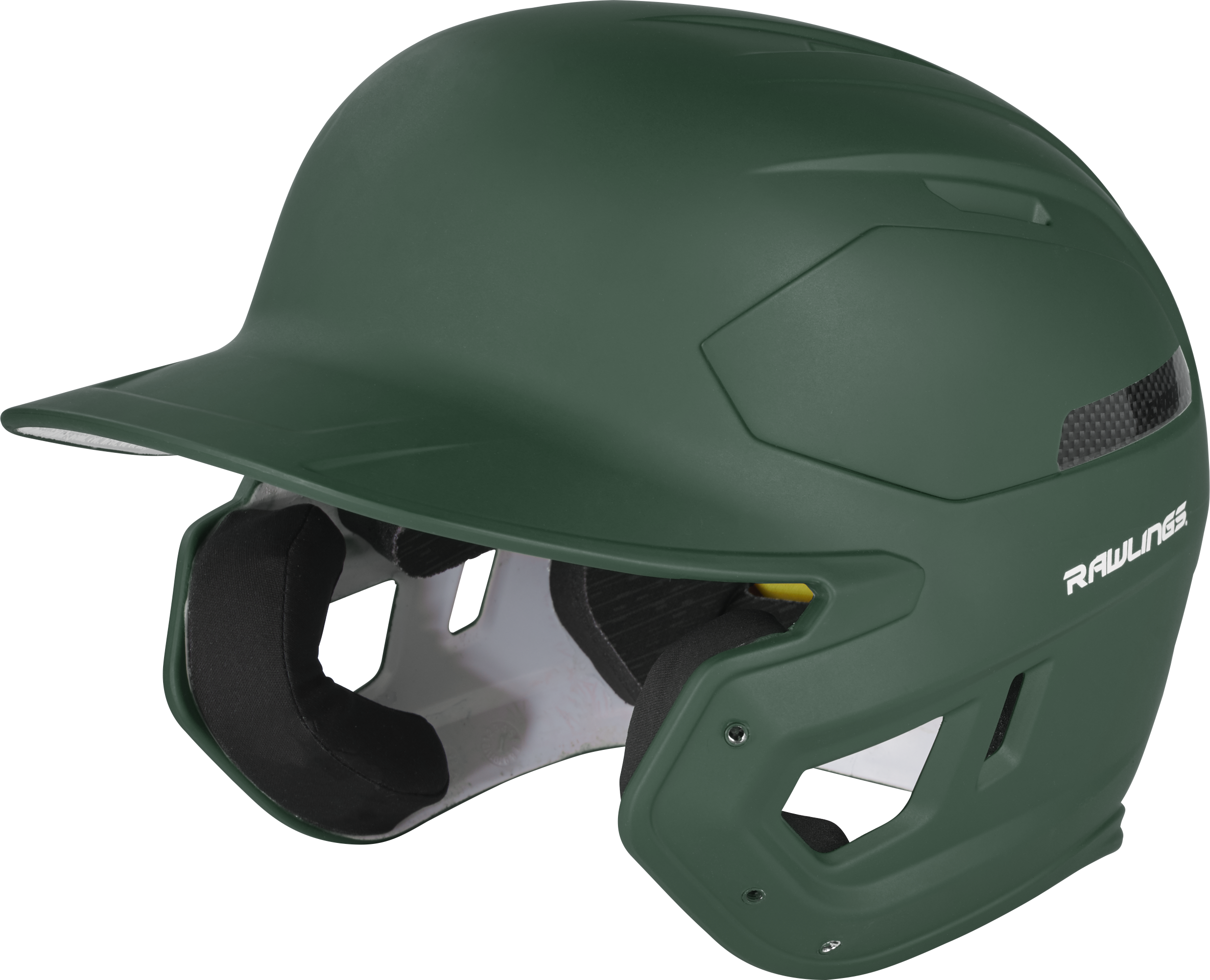 Rawlings Mach Carbon One-Tone Matte Alpha-Sized Helmet 2