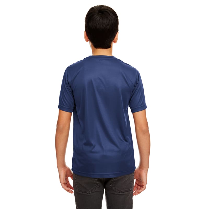 UltraClub Youth Cool & Dry Sport Performance Interlock T-Shirt 6