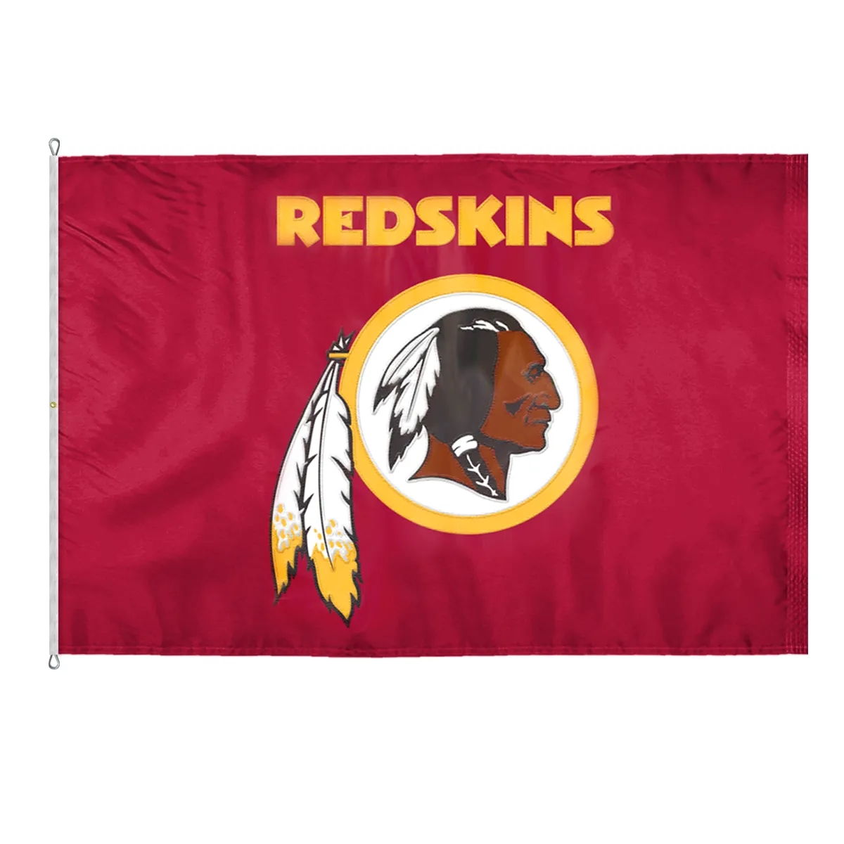 Applique & Embroidered Flag 12' x 18' Nylon 1